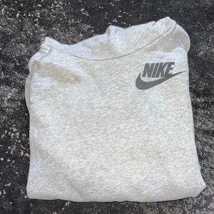 NIKE hoodie. Heather Gray